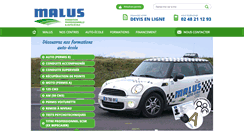 Desktop Screenshot of malus-formation.fr